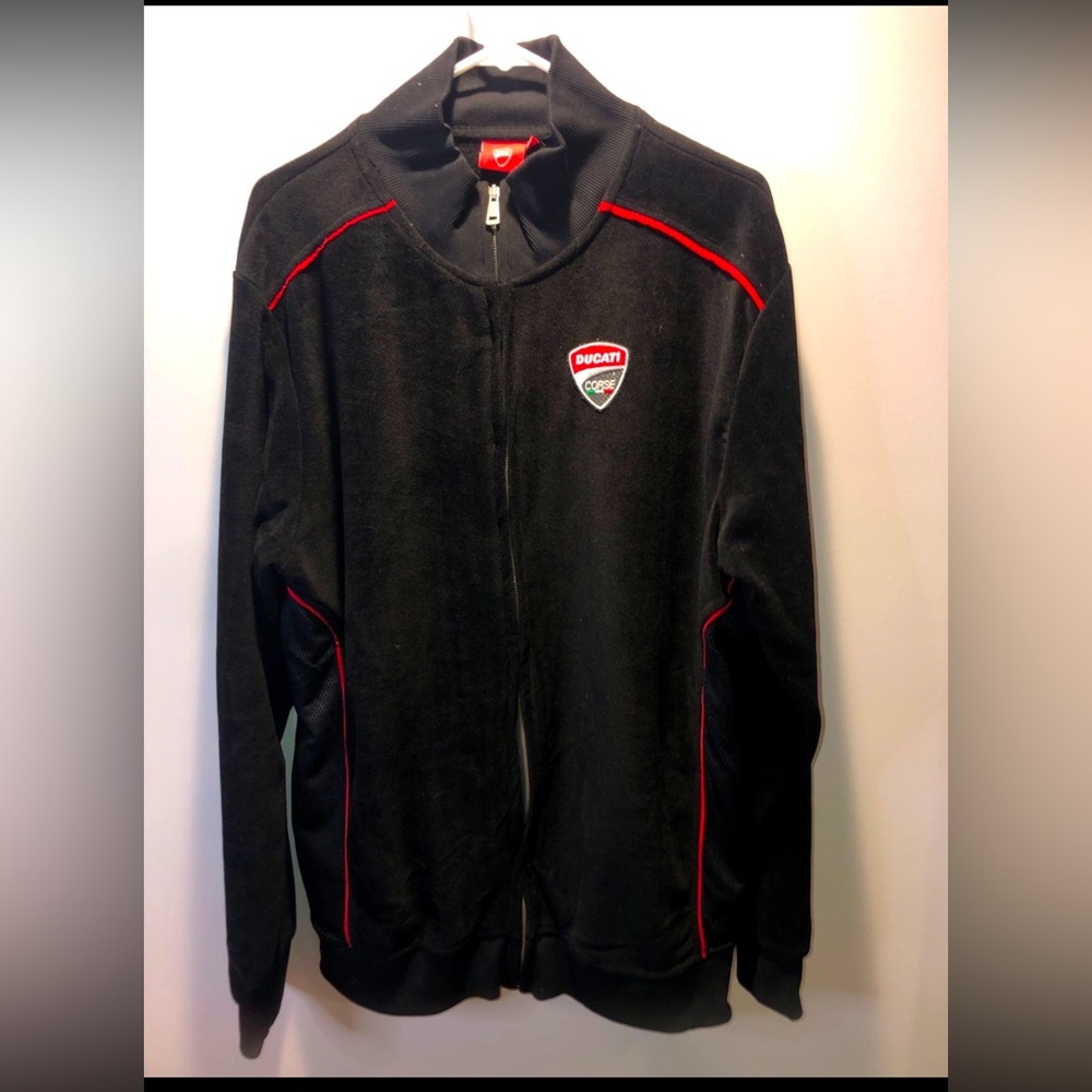 Ducati Corse Velour Track Full Zip Jacket Men’s XXL